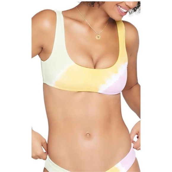 New. L*SPACE tie dye bikini set. L-top/M-bottom. Retails $198 - Picture 7 of 7